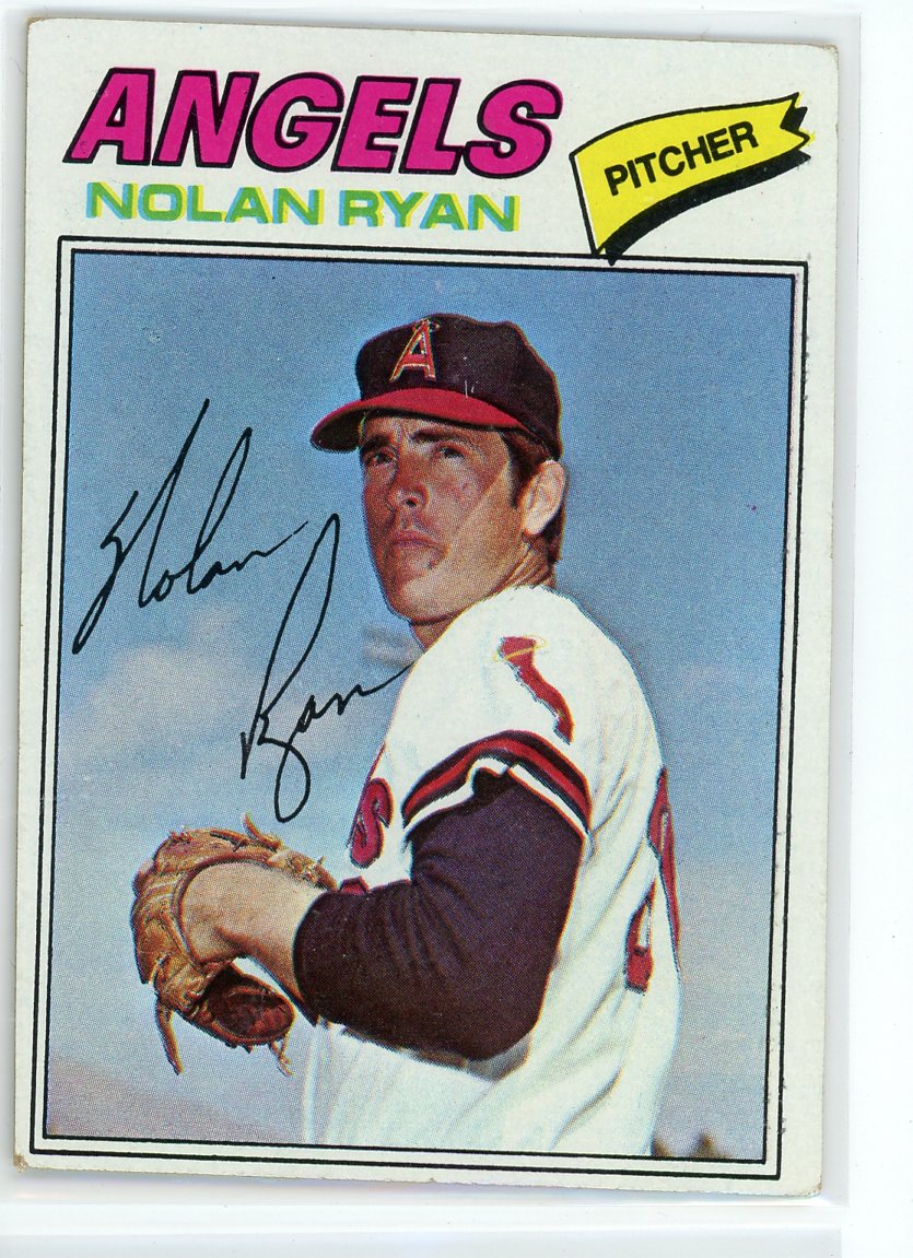 1977 Topps #650 Nolan Ryan