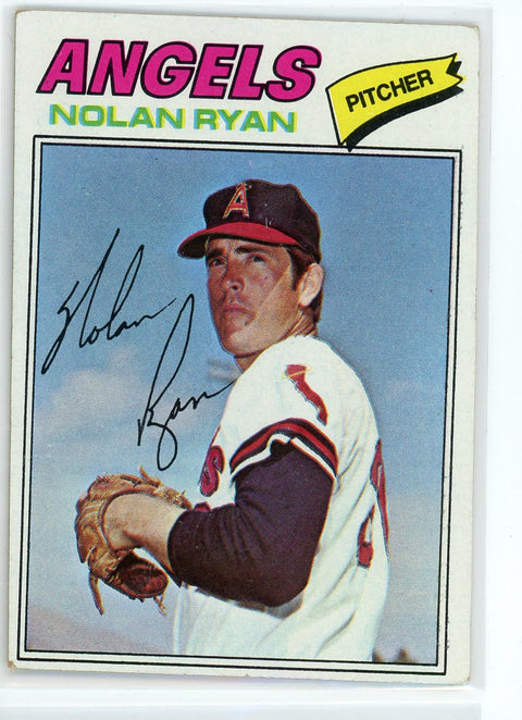 1977 Topps #650 Nolan Ryan