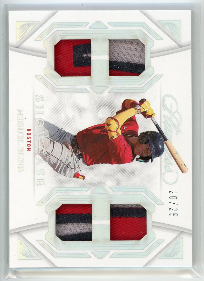 2023 Panini Flawless #SHO-MB Miguel Bleis Showcase Patch /25
