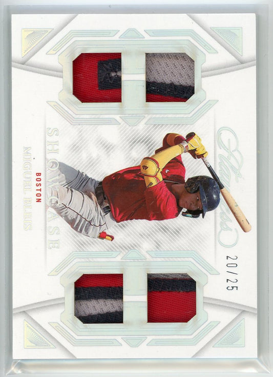 2023 Panini Flawless #SHO-MB Miguel Bleis Showcase Patch /25