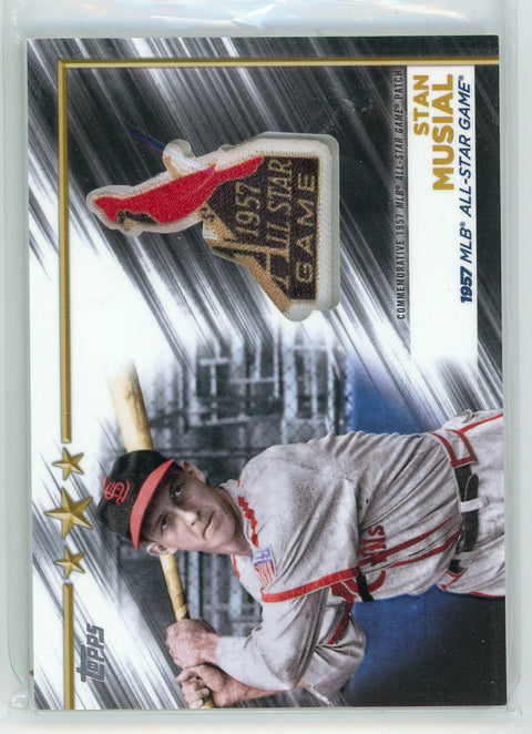 2022 Topps #ASA-SM Stan Musial All-Star Alumni Patch