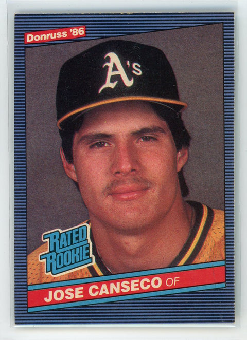 1986 Donruss #39 Jose Canseco