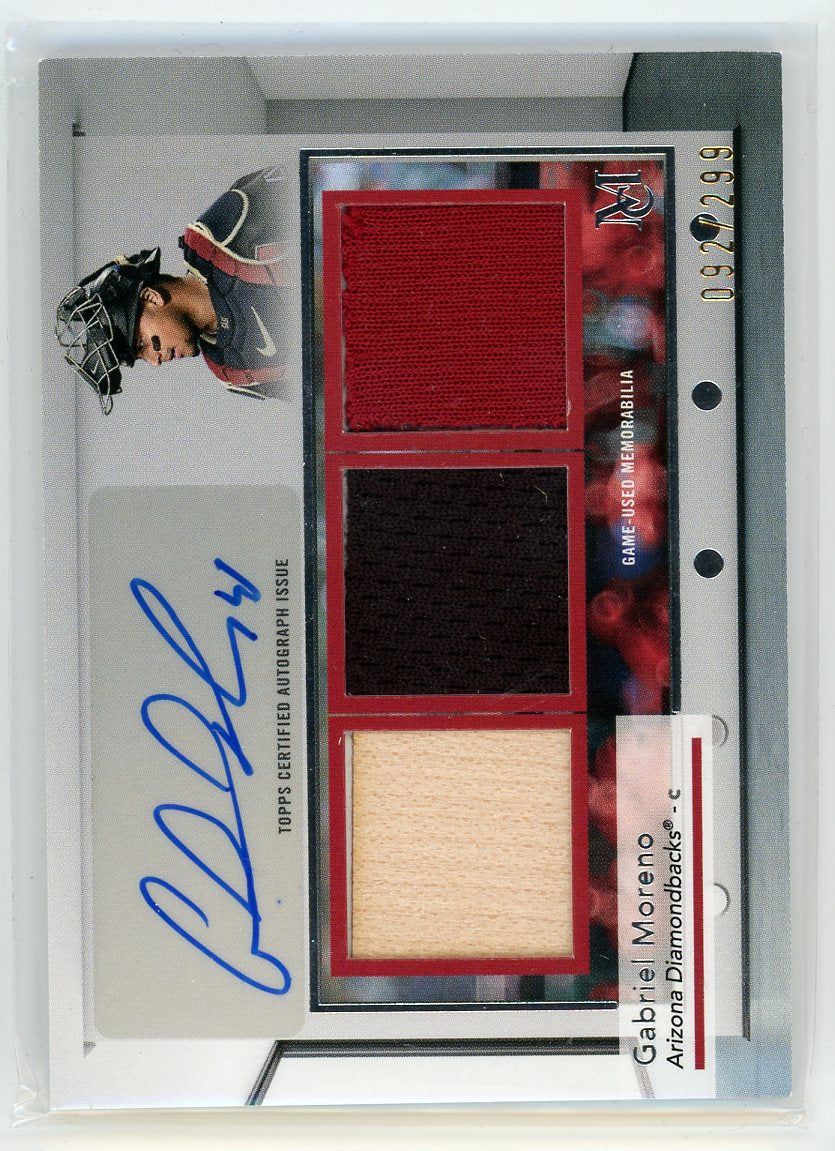2023 Topps Museum #SWTRA-GM Gabriel Moreno Sneaker Spotlight Signatures /299