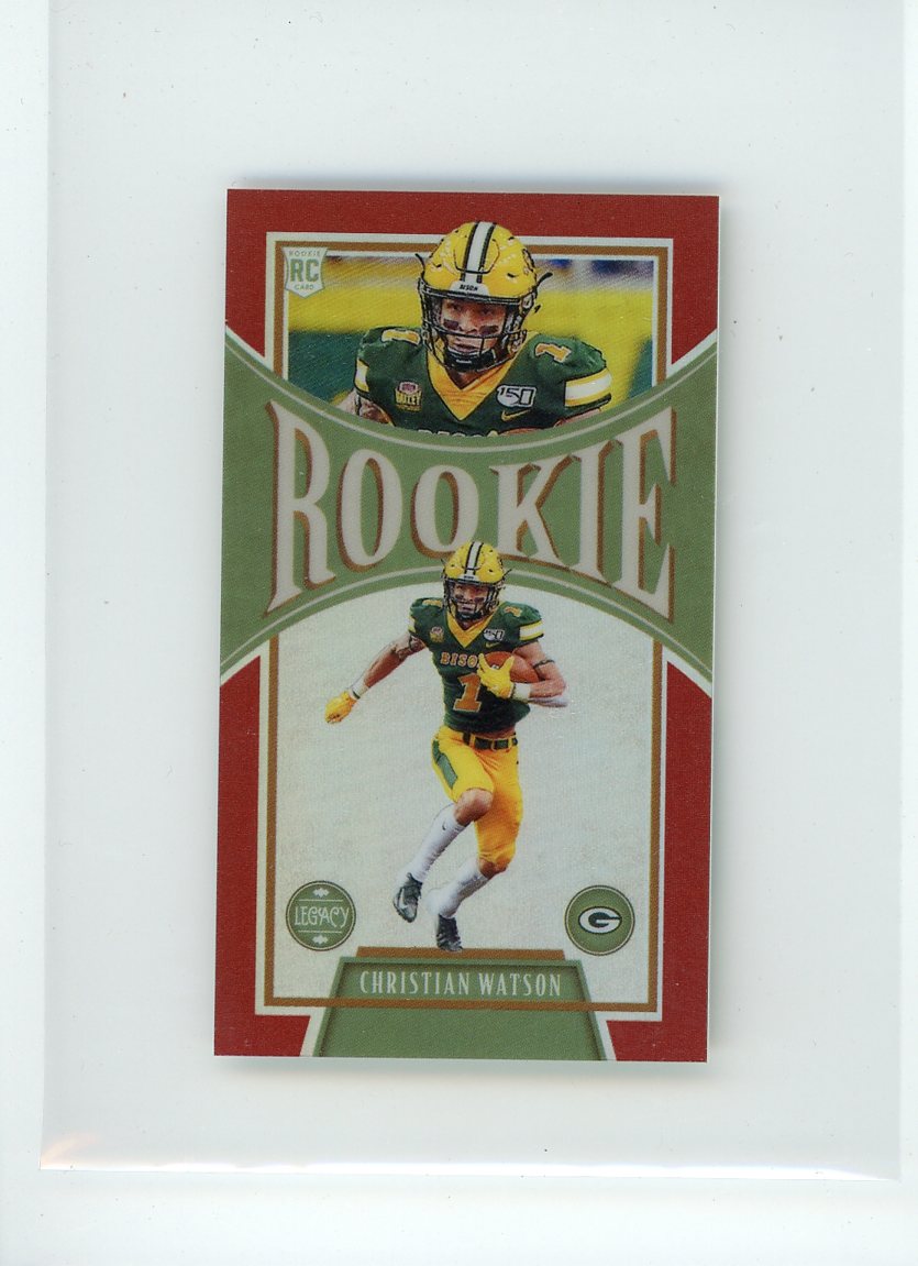 2022 Panini Legacy Mini #192 Christian Watson Rookie /50