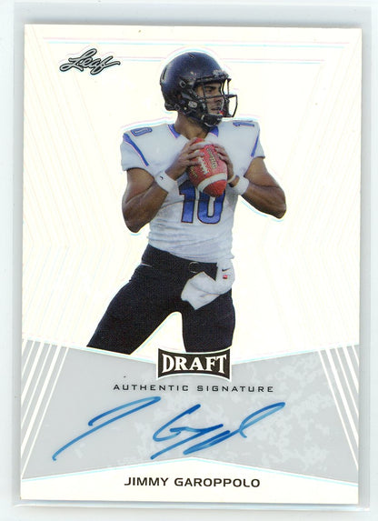 2014 Leaf Metal Draft #BA-JG1 Jimmy Garoppolo