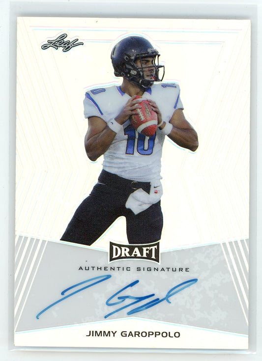 2014 Leaf Metal Draft #BA-JG1 Jimmy Garoppolo