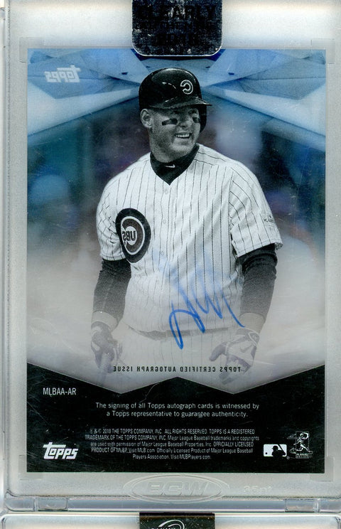 2018 Topps Certified Auto #MLBAA-AR Anthony Rizzo Roberto Clemente award /25