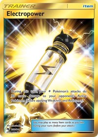 pokemon SM - Lost Thunder Electropower (Secret)