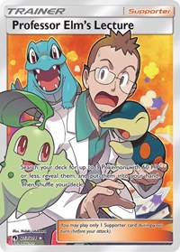 Pokemon SM - Lost Thunder Professor Elm's Lecture (Full Art)