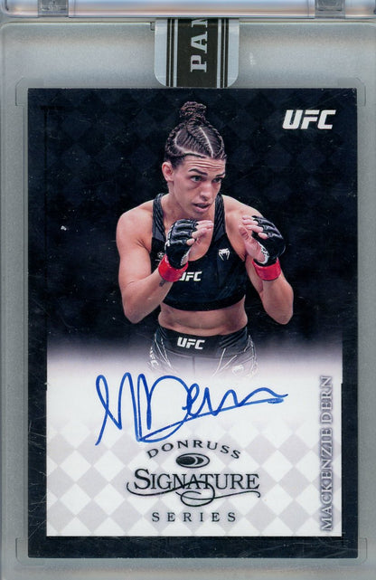 2022 Donruss Signature #DS-MD Mackenzie Dern One of One Auto