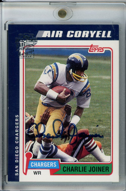 2004 Topps Fan Favorites #CJ Charlie Joiner Autographs