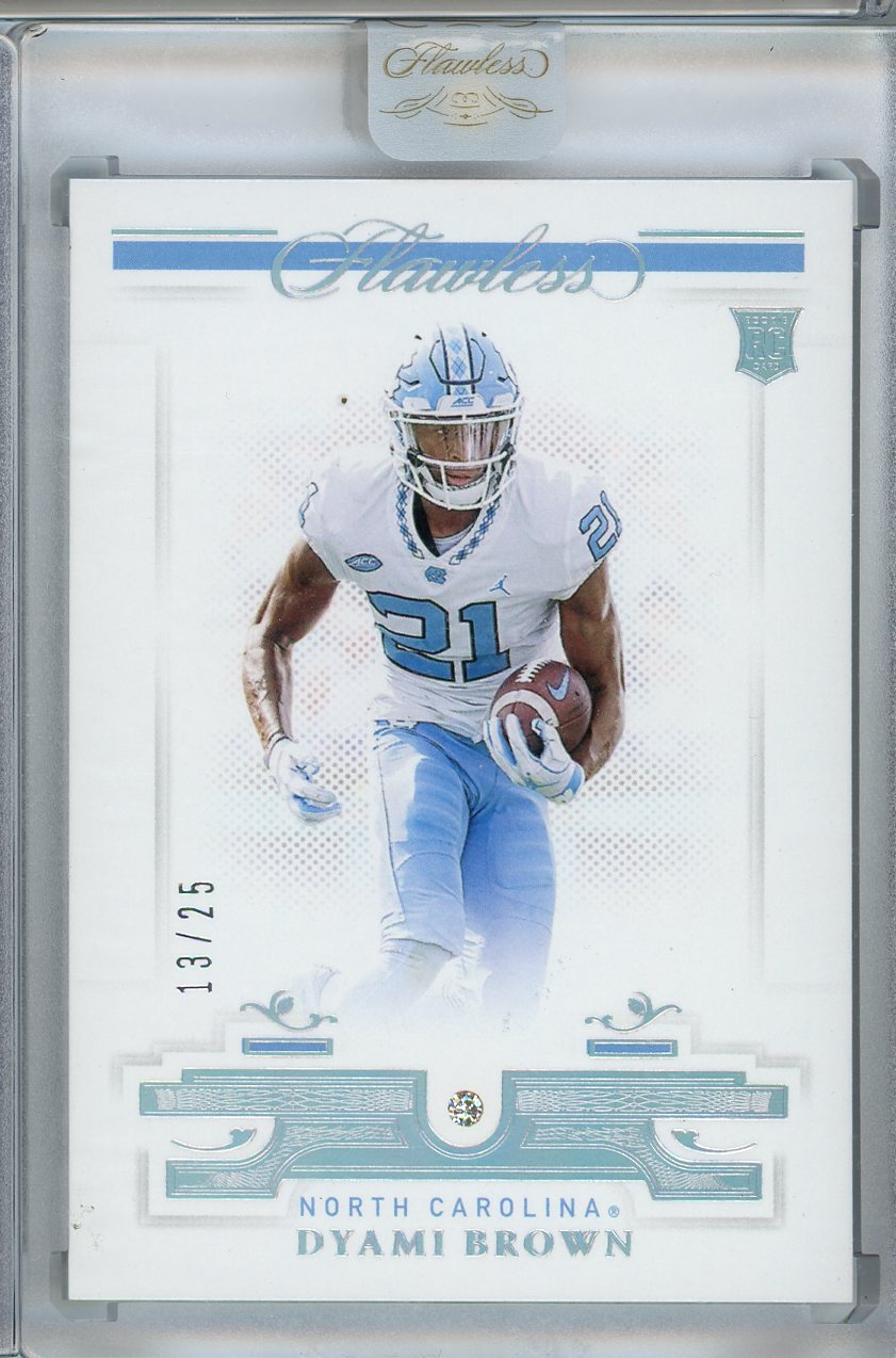 2021 Panini Flawless #113 Dyami Brown /25