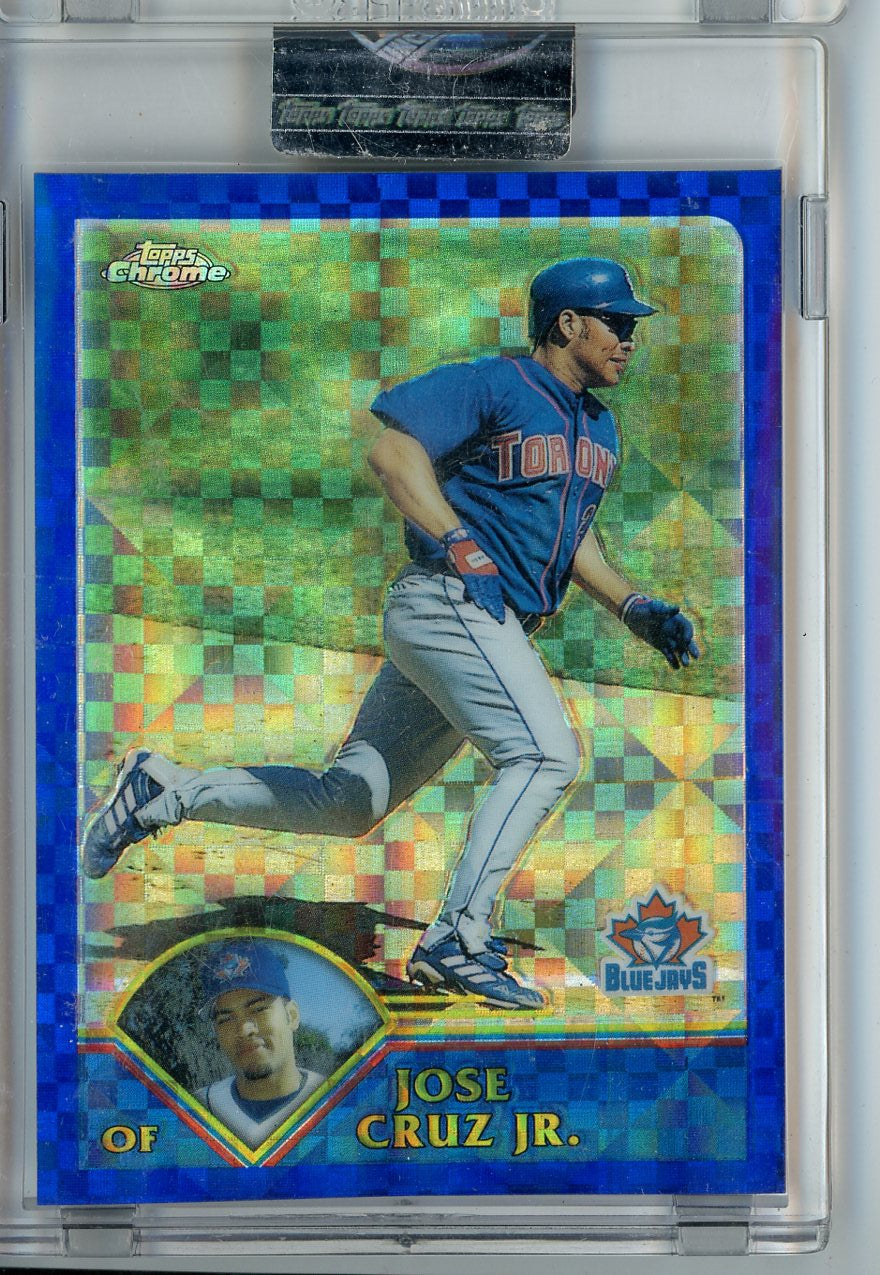 2003 Topps Chrome #60 Jose Cruz Jr. Uncirculated X-fractors /50