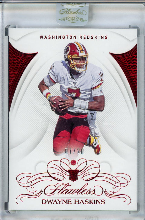 2019 Panini Flawless #104 Dwayne Haskins /20
