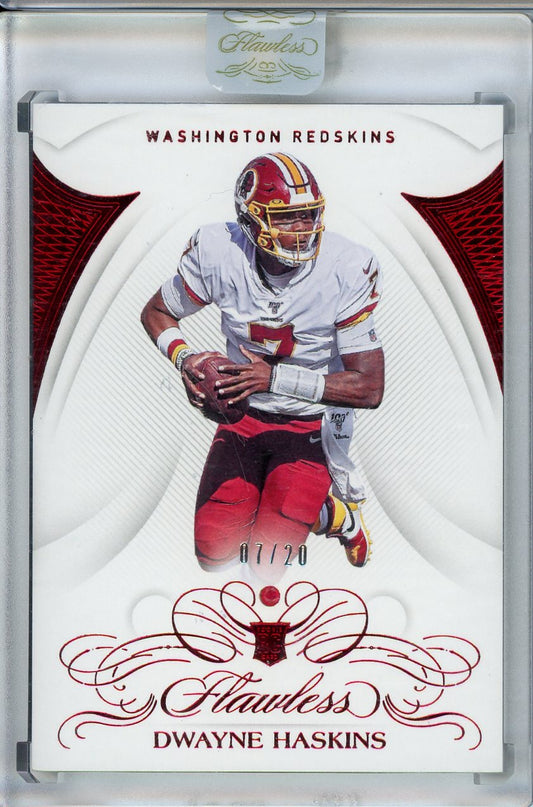 2019 Panini Flawless #104 Dwayne Haskins /20