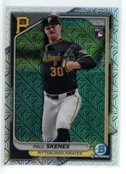 2024 Bowman Chrome #31 Paul Skenes Mojo Refractors