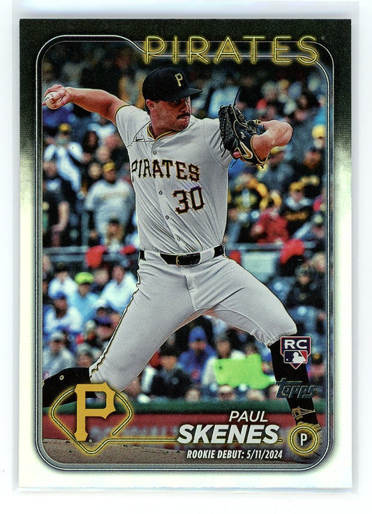 2024 Topps Update #US288 Paul Skenes Rainbow Foil