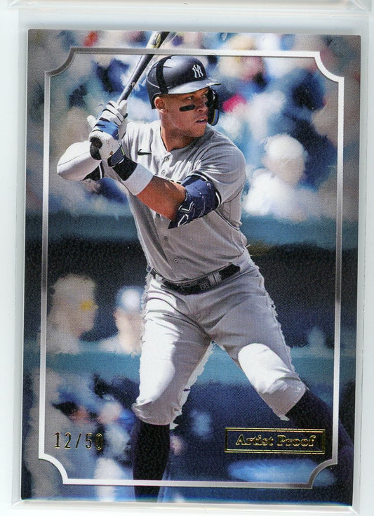 2024 Topps Museum #BOW-4 Aaron Judge Artist's Proof /50