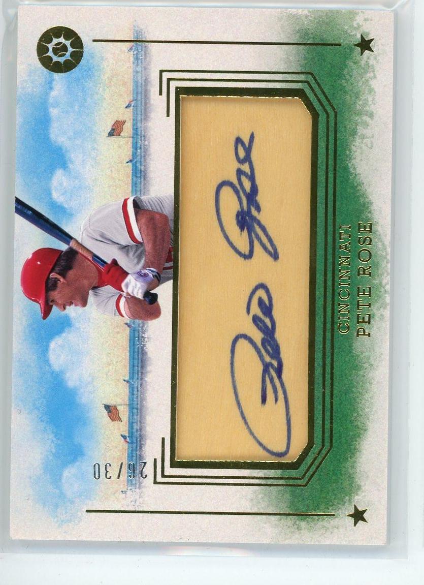 2024 Panini Boys of Summer #15 Pete Rose Patch Auto /30