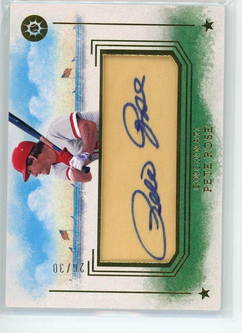 2024 Panini Boys of Summer #15 Pete Rose Patch Auto /30