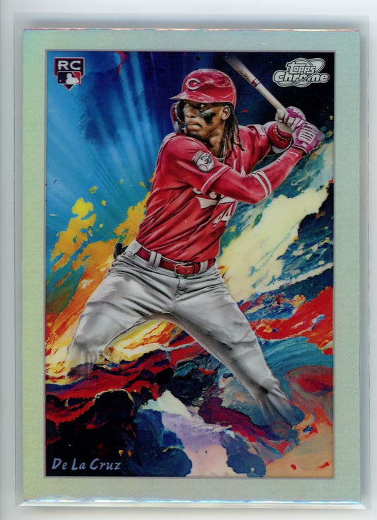 2024 Topps Chrome #STN-9 Elly De La Cruz Stars In The Night Refractor