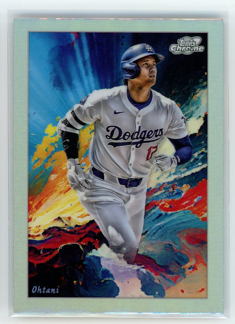 2024 Topps Chrome #STN-17 Shohei Ohtani Stars In The Night Refractor