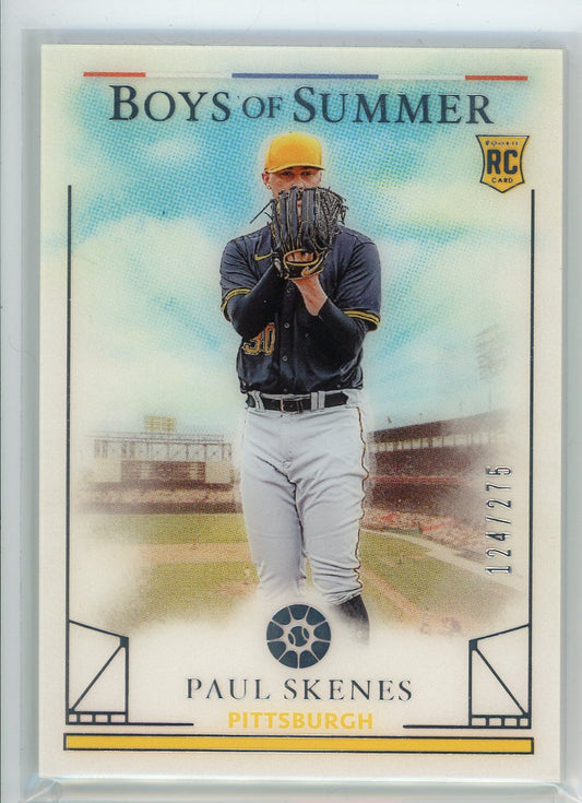 2024 Panini Boys of Summer #53 Paul Skenes /275