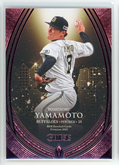 2023 BBM Genesis #003 Yoshinobu Yamamoto /200