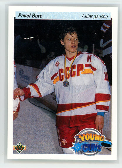 1990-91 Upper Deck French #526a Pavel Bure