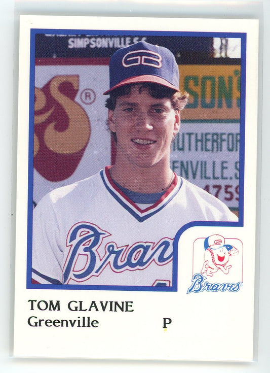 1986 ProCards Greenville Braves #9 Tom Glavine