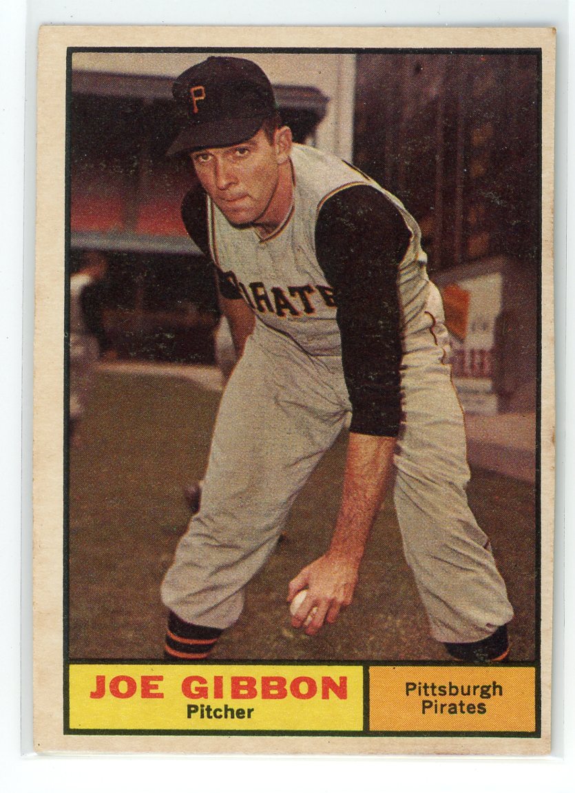 1961 Topps #523 Joe Gibbon