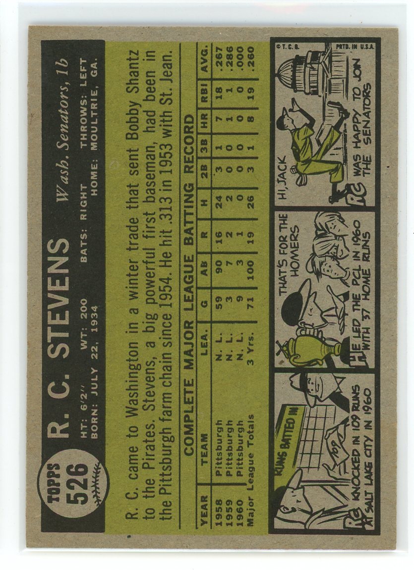 2010 Topps Heritage #ROARS R.C. Stevens Real One Autographs Red Ink #/61