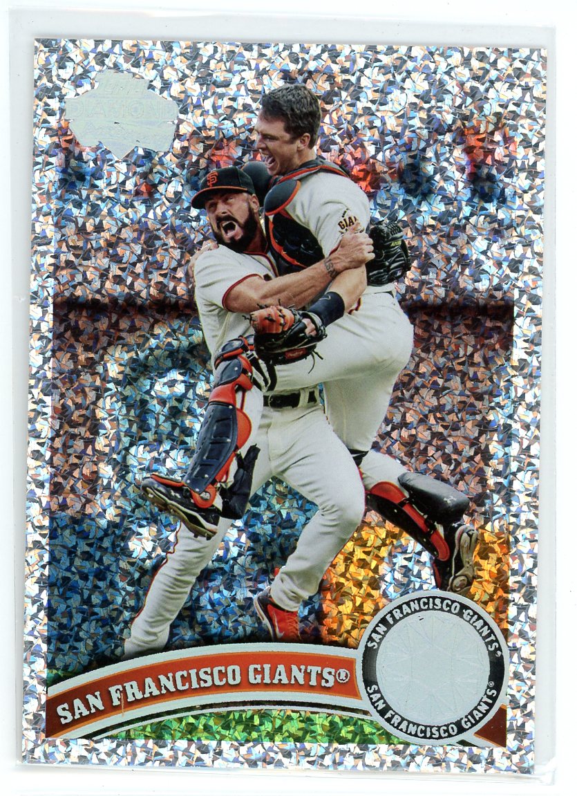 2011 Topps #552 San Francisco Giants Diamond Anniversary