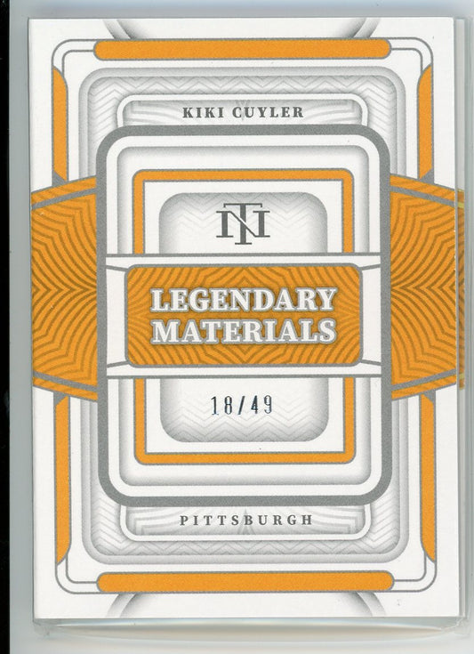 2023 Panini National Treasures #LMS-KC Kiki Cuyler Legendary Materials /49