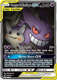 pokemon SM - Team Up Gengar & Mimikyu GX (Alternate Full Art)