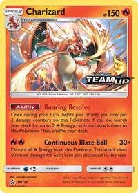 pokemon SM Promos Charizard - SM158