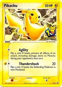 Pokemon Miscellaneous Cards & Products Pikachu - 012 (10th Anniversary)