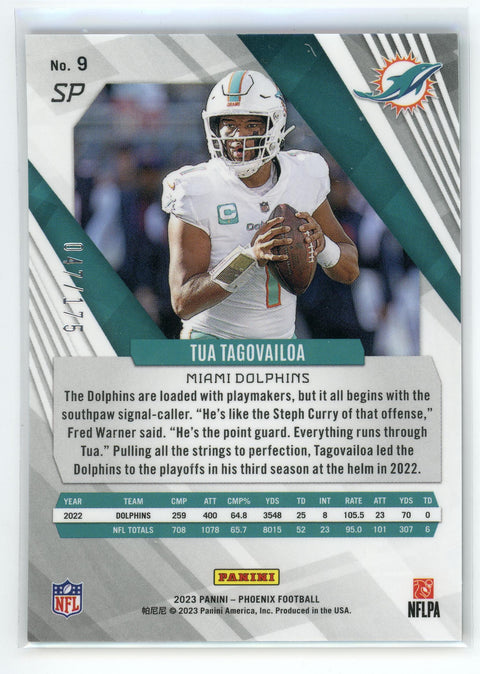 2023 Panini Pheonix #9 Tua Tagovailoa SP pink /175