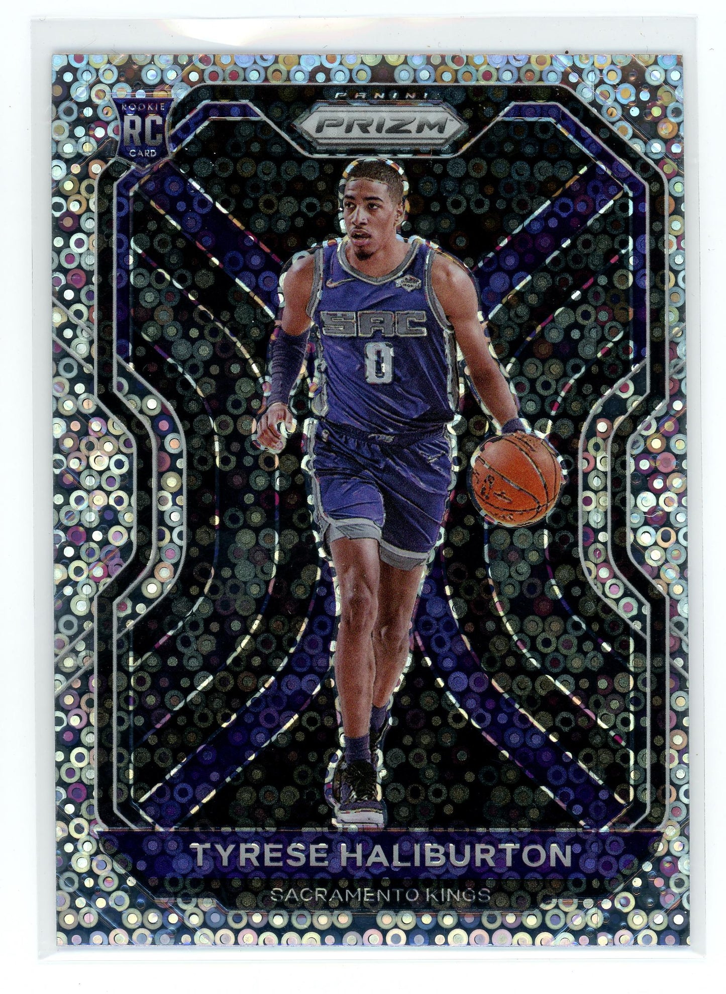2020-21 Panini Prizm #262 Tyrese Haliburton Disco Variation