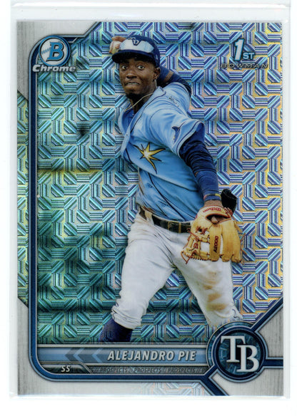 2022 Bowman Chrome #BCP-99 Alejandro Pie Mojo Refractor