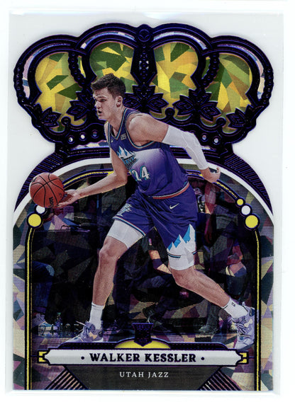 2022-23 Panini Crown Collection #2 Walker Kessler Purple Crystal /25