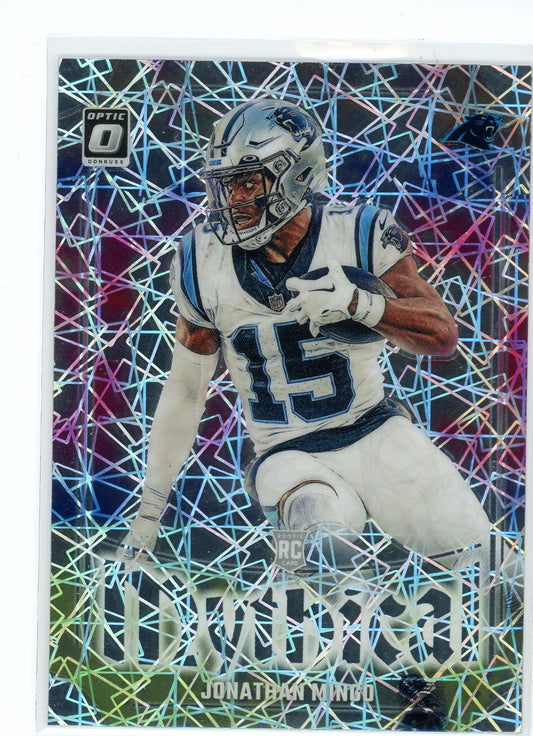 2023 Donruss Optic #24 Jonathan Mingo Mythical Prizm