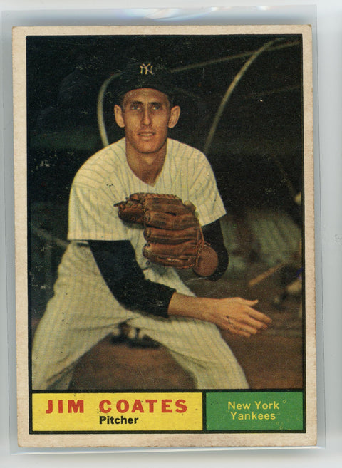 1961 Topps #531 Jim Coates