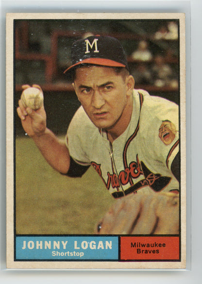 1961 Topps #524 Johnny Logan