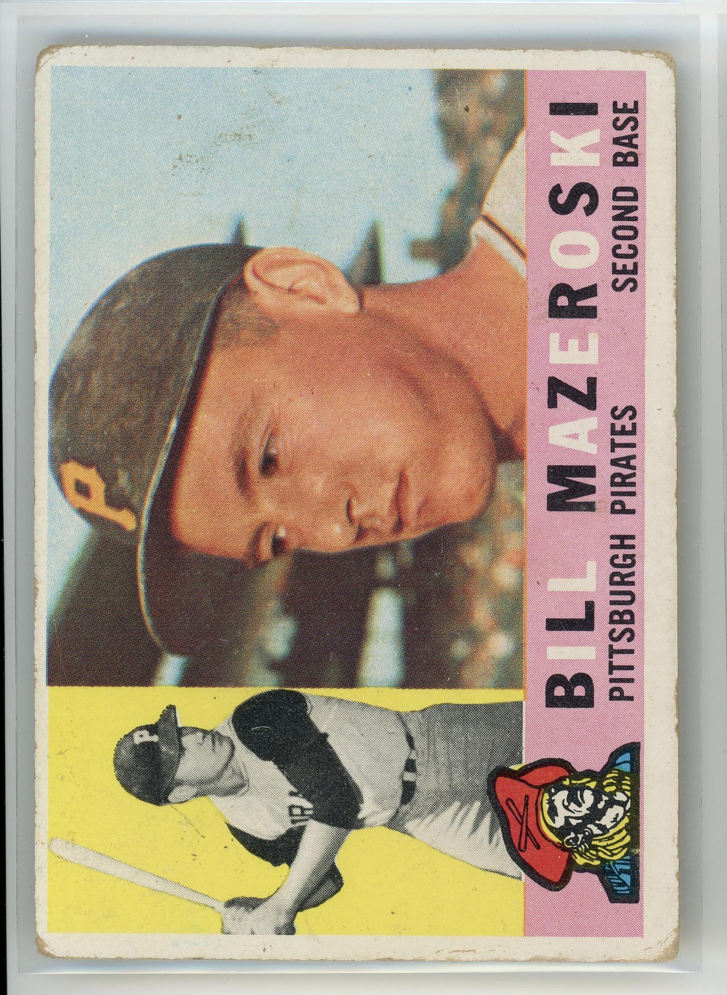 1960 Topps #55 Bill Mazeroski