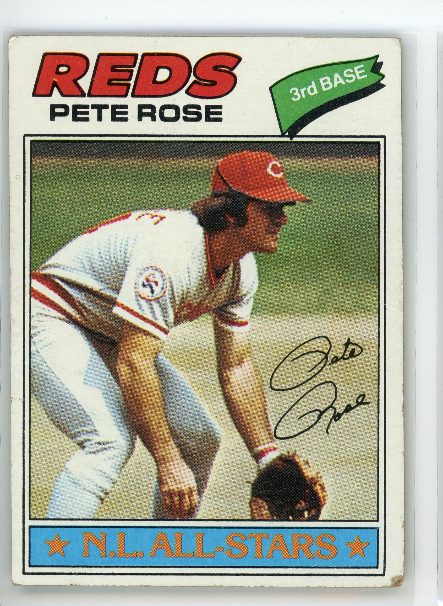 1977 Topps #450 Pete Rose