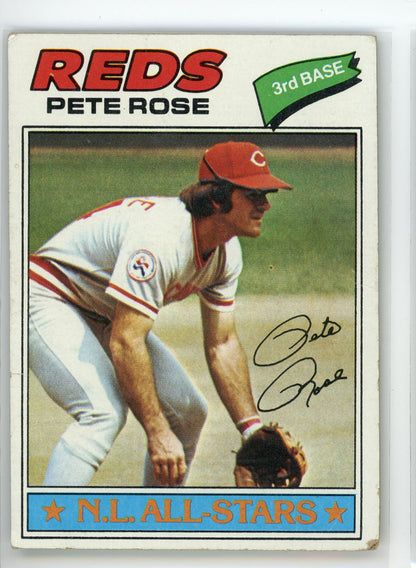 1977 Topps #450 Pete Rose