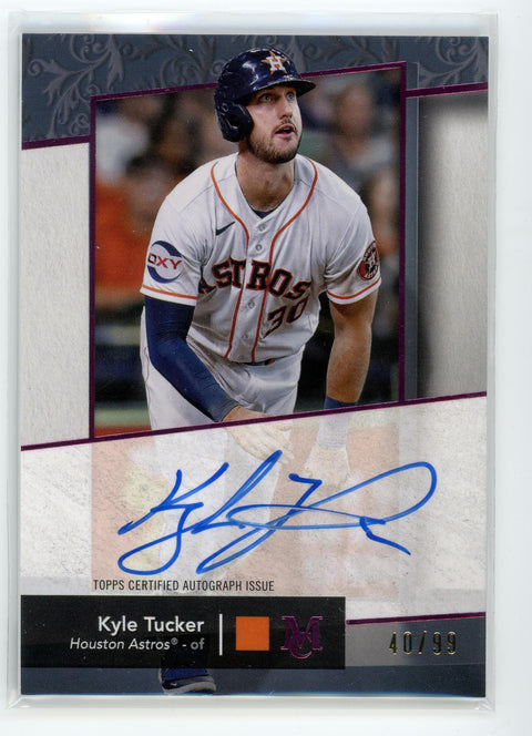 2024 Topps Museum Collection #AA-AK Kyle Tucker Archival Autograph /99