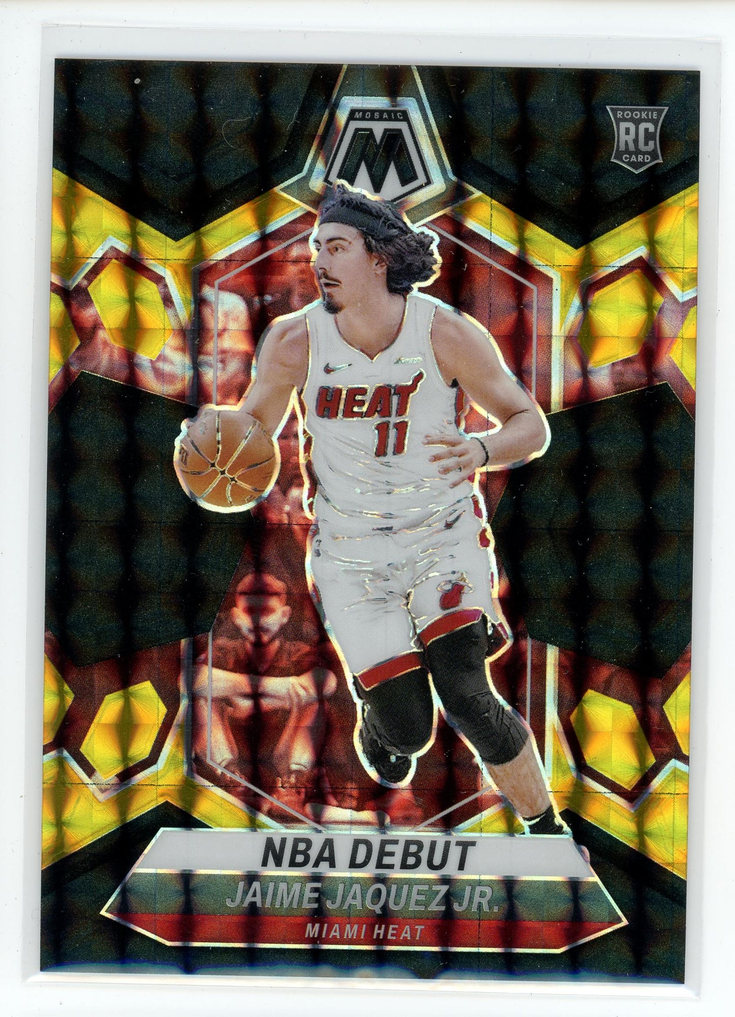 2023-24 Panini Mosic #267 Jaime Jaquez Jr. Black Gold /8