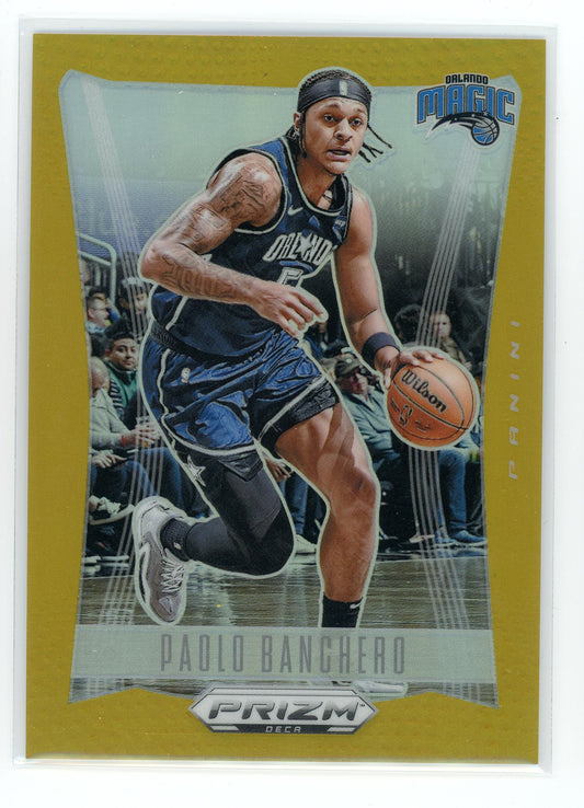 2023-24 Panini Deca #264 Paolo Banchero Gold Prizm /10